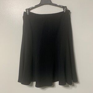 Ann Taylor Loft NWOT Black 0P Women's A-Line Capsula Skirt